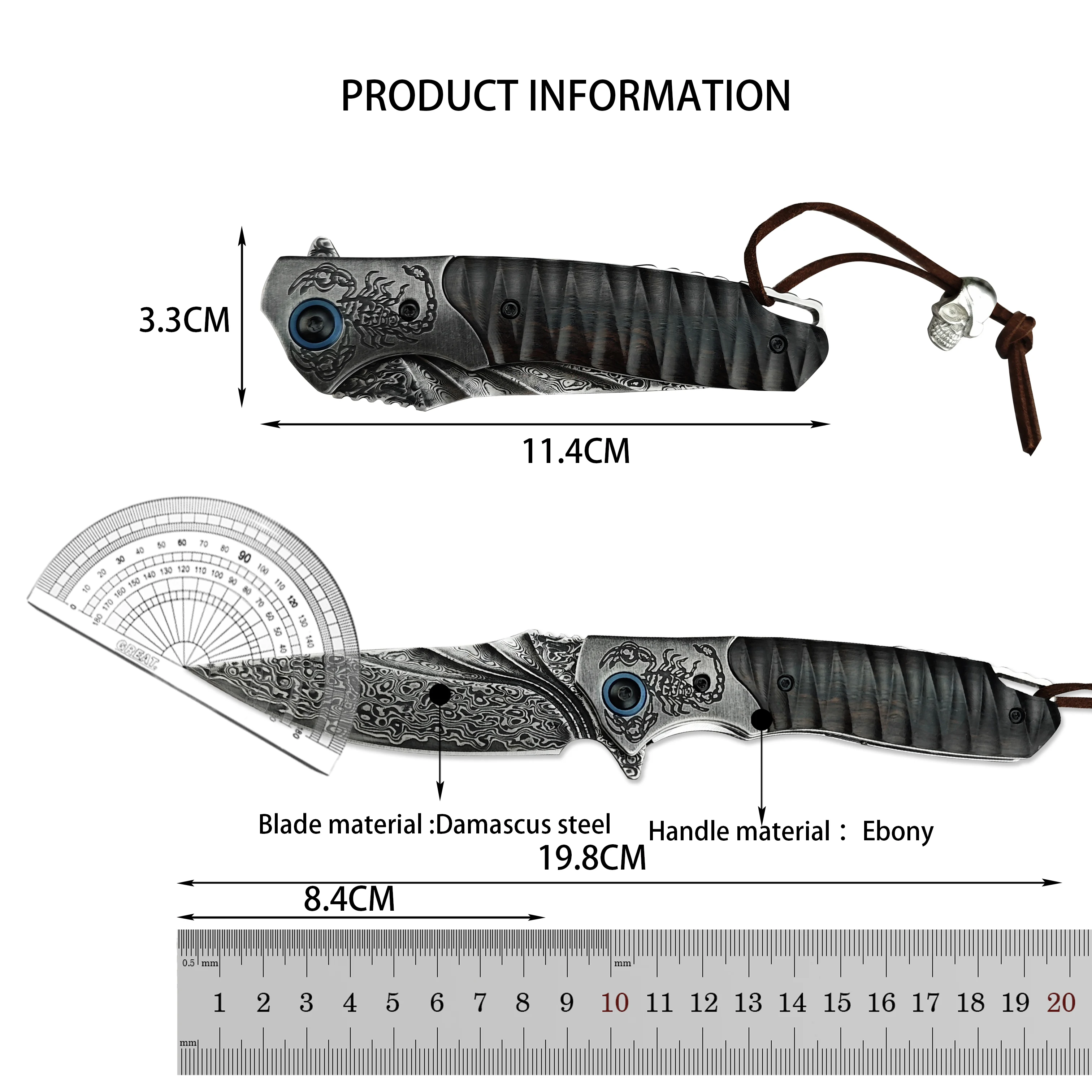 FL1376 wholesale and custom knife style